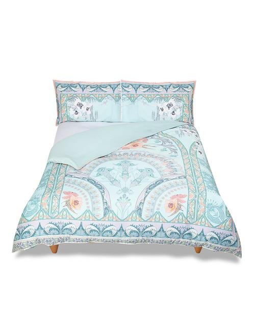 Mavi Desenli Yatak Takımı