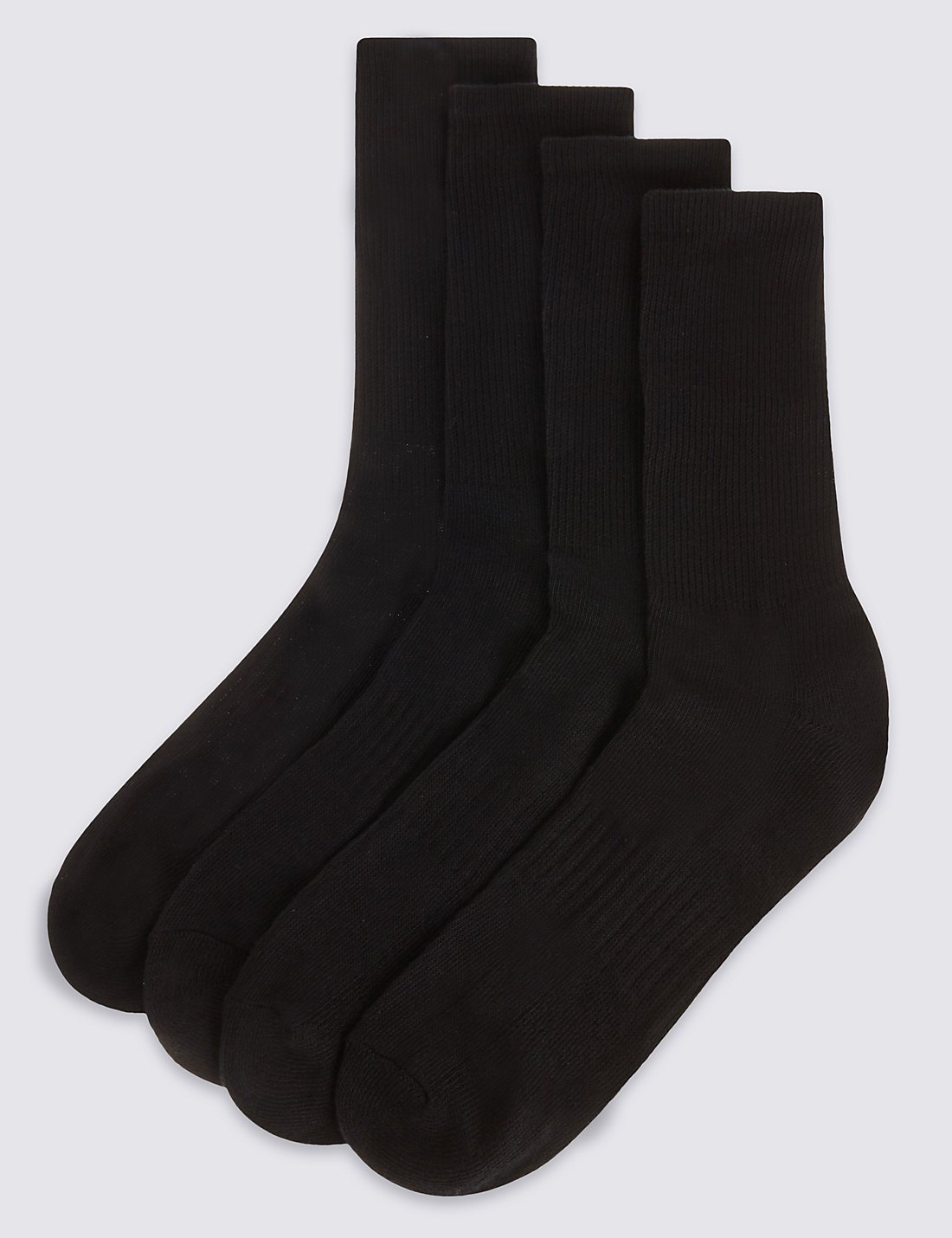 4'lü Pamuklu Çorap Seti