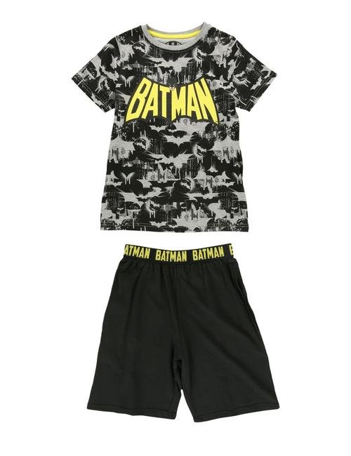 Siyah Mix Batman™ Kısa Kollu Pijama (1 - 16 Yaş)