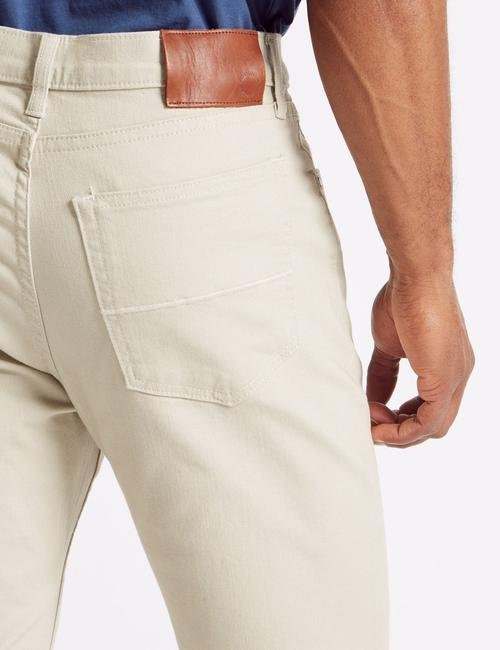 Renksiz Regular Fit Streç Jean Pantolon (StayNew™ Teknolojisi ile)