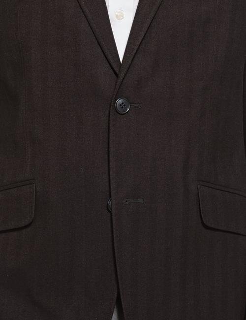Kahverengi Çift Düğmeli Ceket