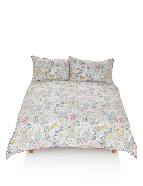 Multi Renk Çiçek Desenli Yatak Takımı