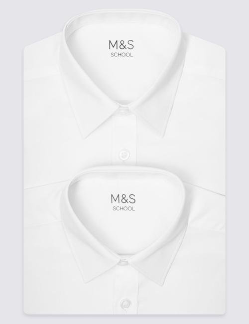 Beyaz 2'li Regular Gömlek