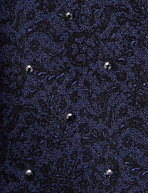 Mavi Desenli Kravat