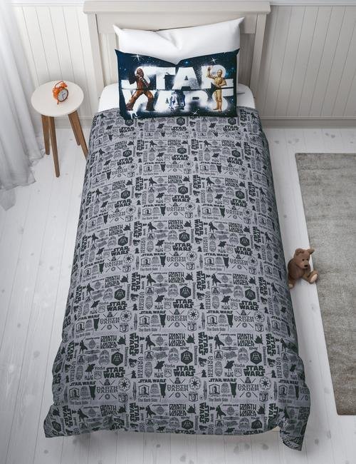 Lacivert Star Wars™ Desenli Yatak Takımı