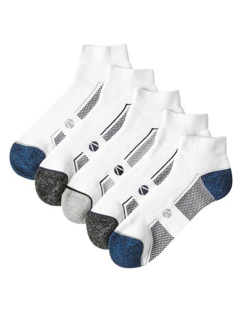 Beyaz 5'li Cool & Freshfeet™ Çorap Seti