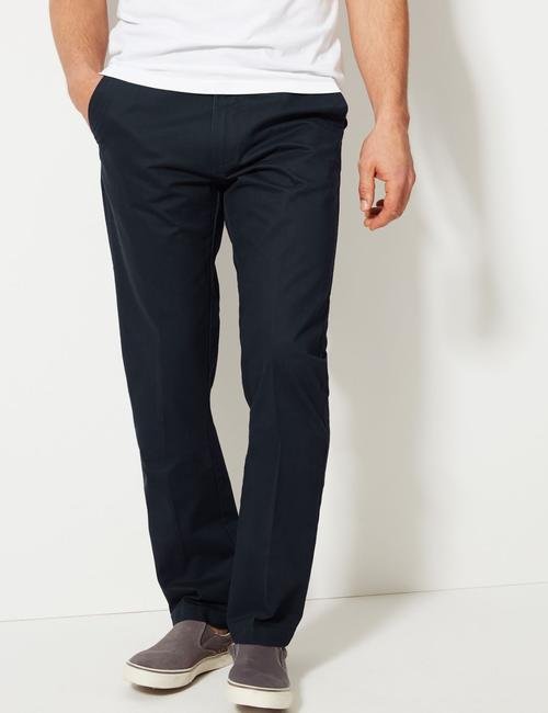 Lacivert Stormwear™ Saf Pamuklu Chino Pantolon