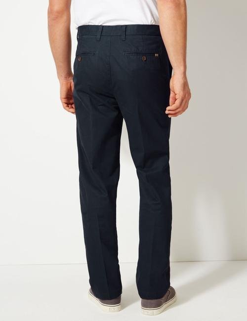 Lacivert Stormwear™ Saf Pamuklu Chino Pantolon