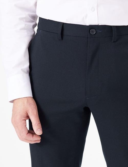 Lacivert Regular Fit Pantolon