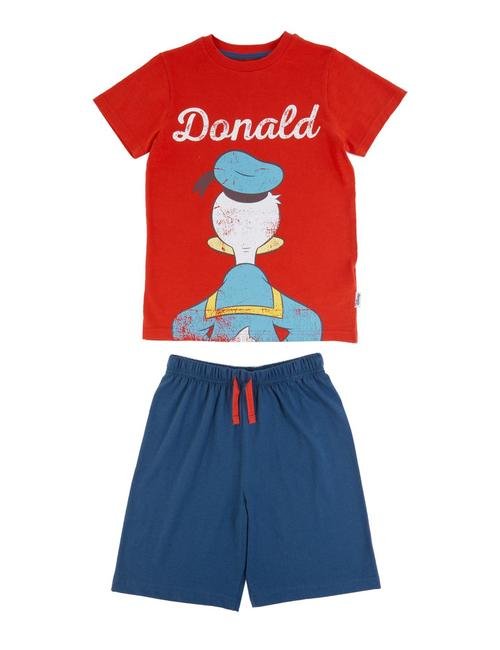 Kırmızı Donald Duck Pijama Takımı