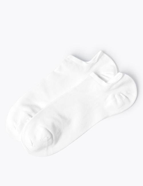 Beyaz 2'li Paket Comfort™ Çorap Seti
