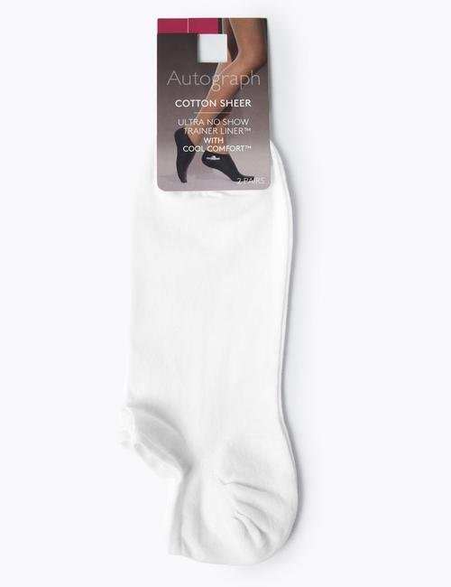 Beyaz 2'li Paket Comfort™ Çorap Seti