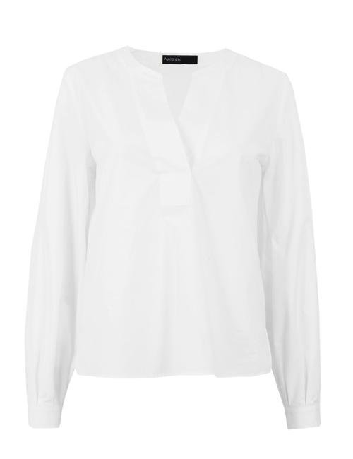 Beyaz Saf Pamuklu Bluz