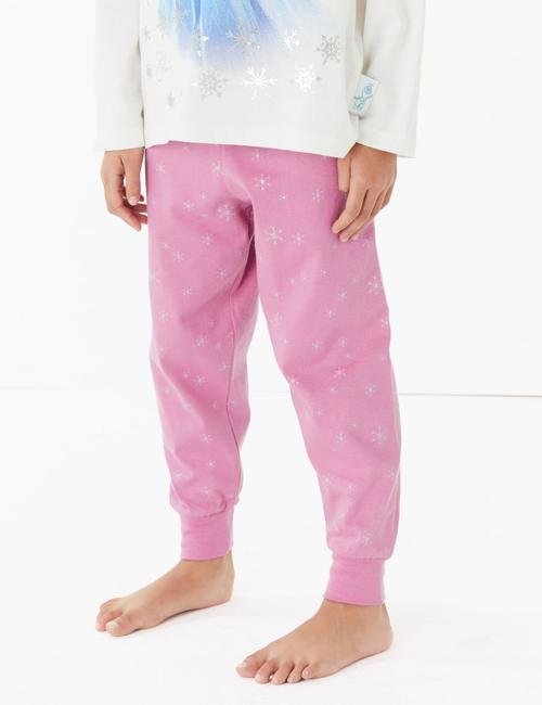 Mor 2'li Disney Frozen™ Pijama Seti