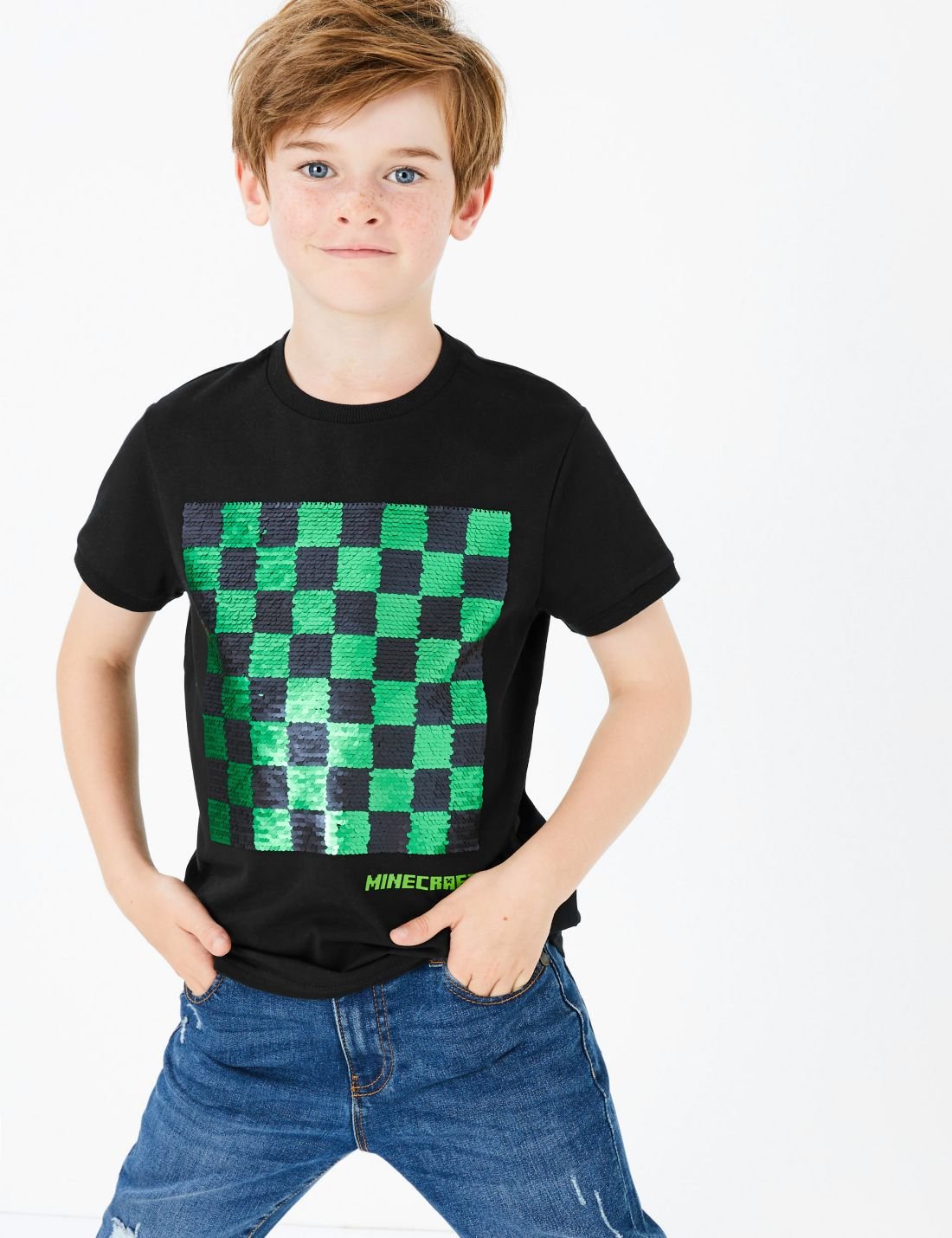 Minecraft™ Pullu T-Shirt