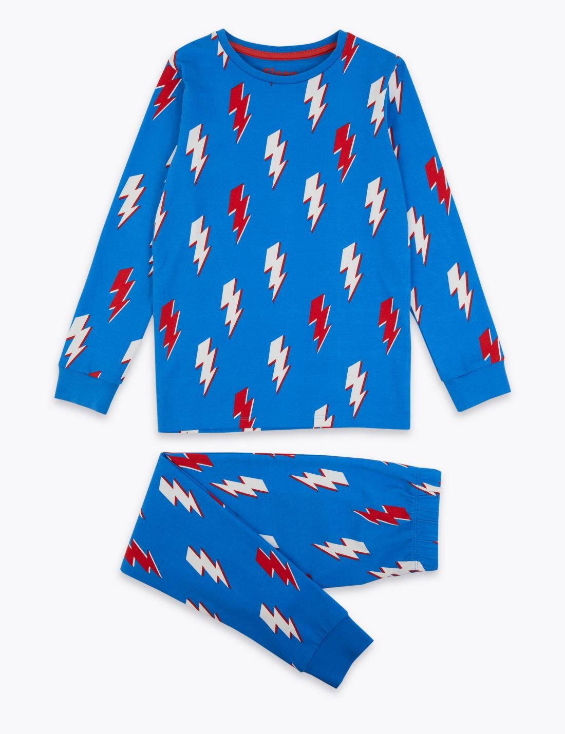 Şimşek Desenli Pijama Takımı