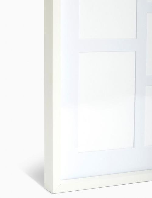 Beyaz 7 Bölmeli Fotoğraf Çerçevesi 10 x 15cm