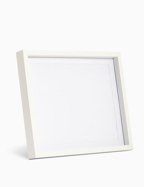 Beyaz Ahşap Fotoğraf Çerçevesi (20 x 25cm)