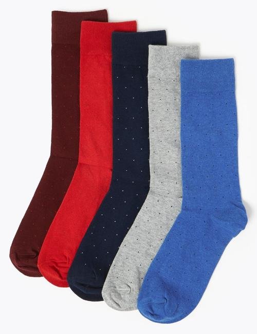 Kırmızı 5'li Cool & Fresh™ Çorap Seti