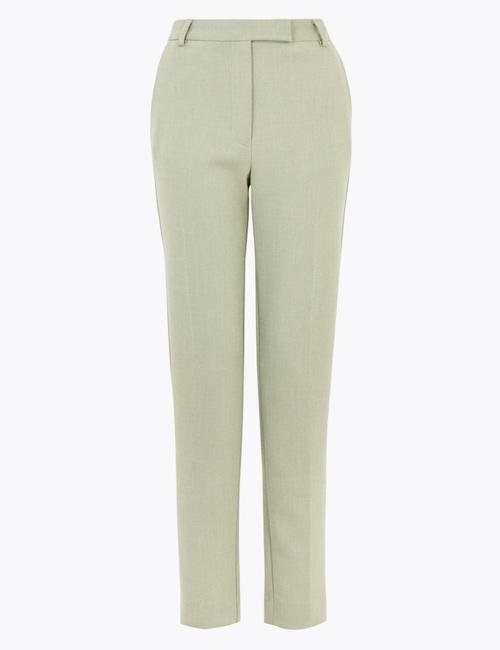 Yeşil Mia Slim Fit Pantolon