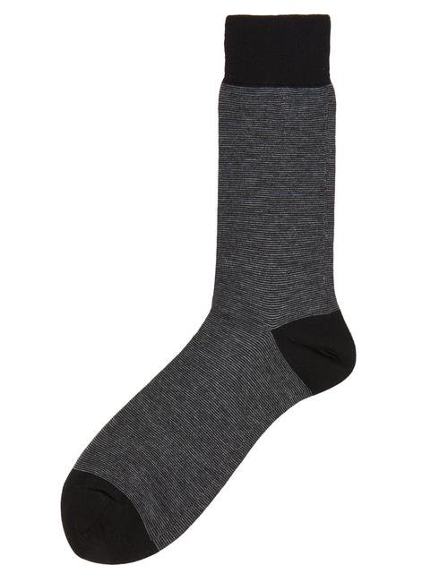 Siyah Çizgili Çorap