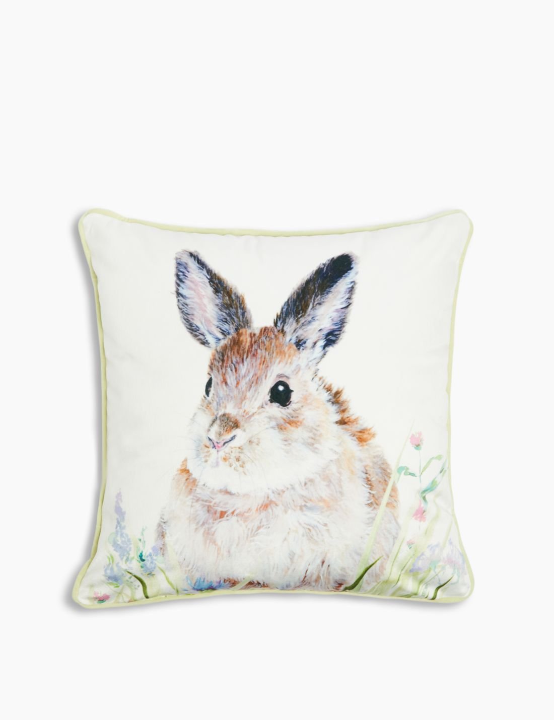 Tavşan Desenli Dekoratif Yastık