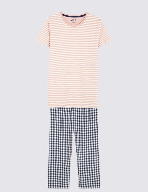 Multi Renk 2'li Pijama Seti