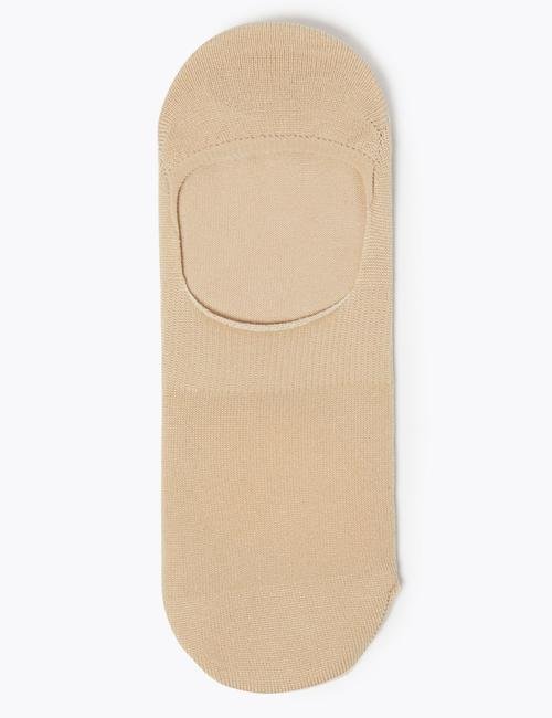 Bej 2'li Body Sensor™ Babet Çorabı Seti