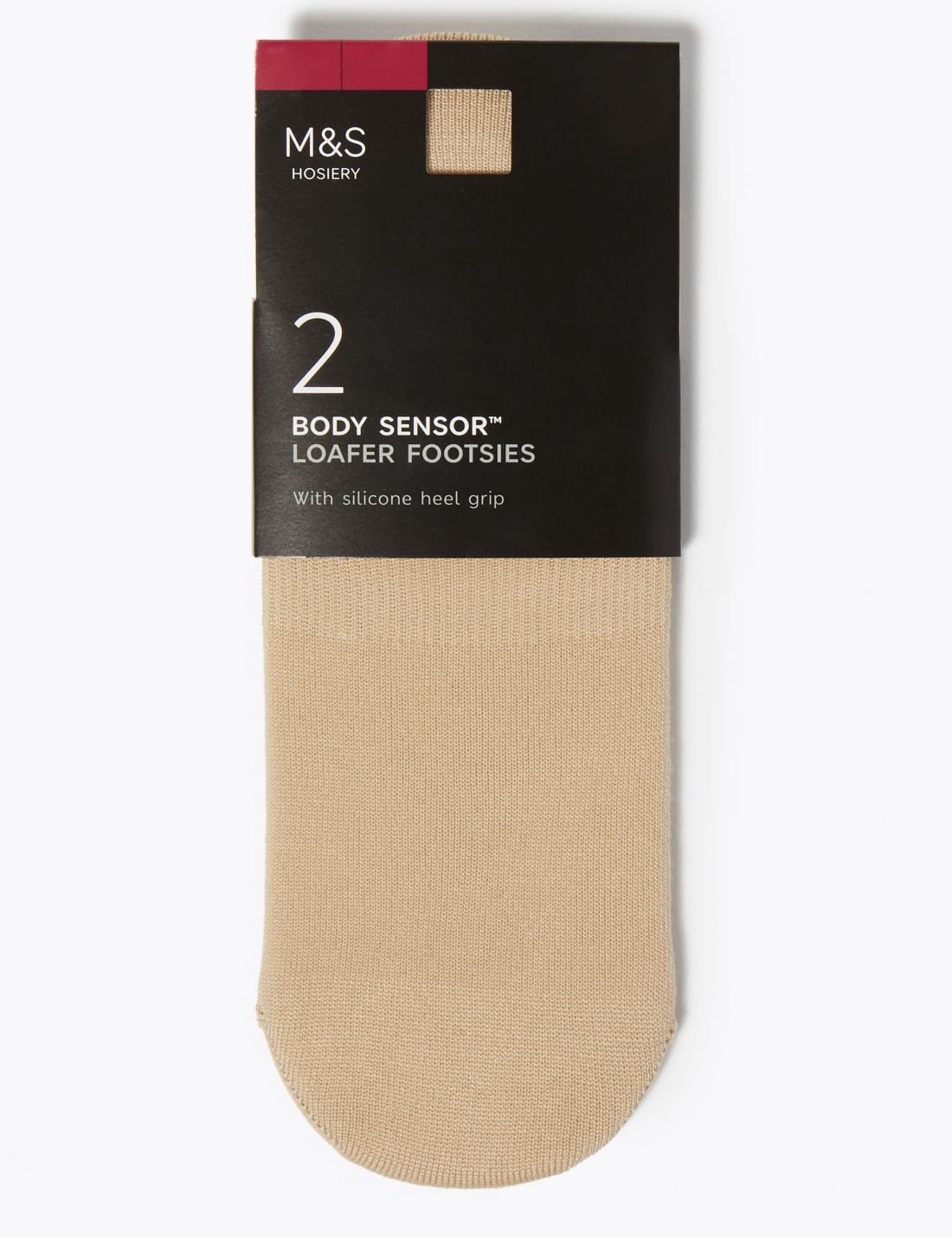 2'li Body Sensor™ Babet Çorabı Seti