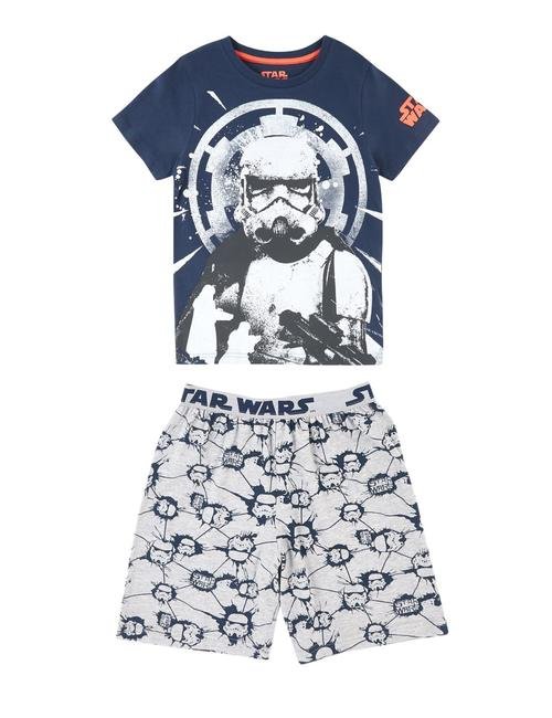 Lacivert Star Wars™ Desenli Pijama Takımı