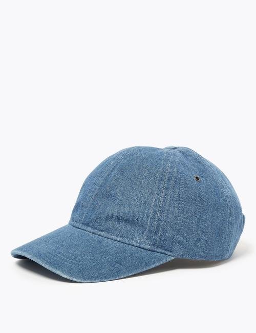 Mavi Denim Beyzbol Şapkası