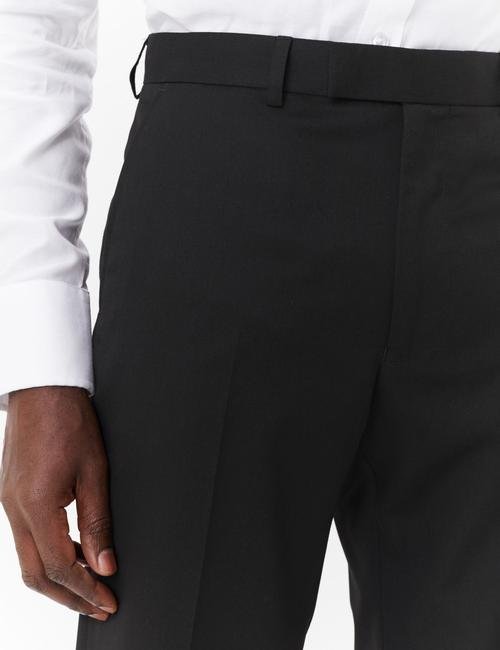 Siyah Regular Fit Pantolon
