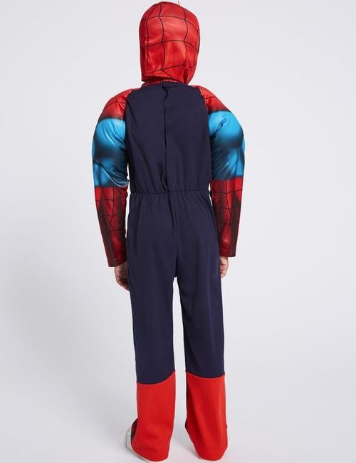 Mavi Spiderman Kostümü