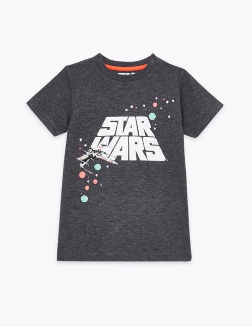 Gri Star Wars™ Kısa Kollu T-Shirt