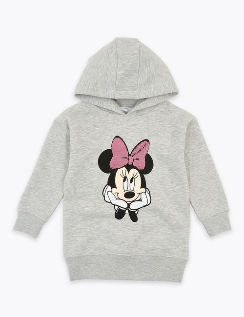 Gri Minnie Mouse ™ Sweatshirt Elbise