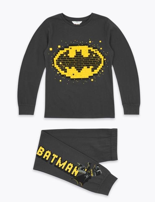 Siyah Lego® Batman™ Pijama Takımı
