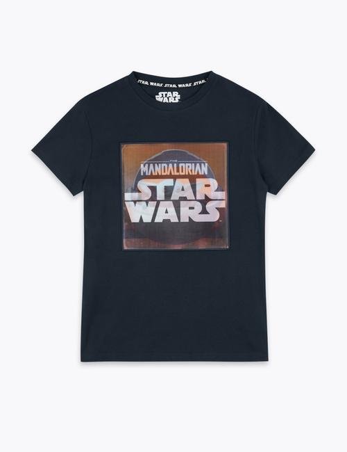 Lacivert Star Wars™ Kısa Kollu T-Shirt