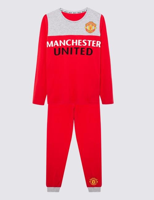 Kırmızı Manchester United Pijama Takımı