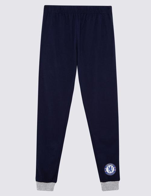 Mavi Chelsea FC Pijama Takımı