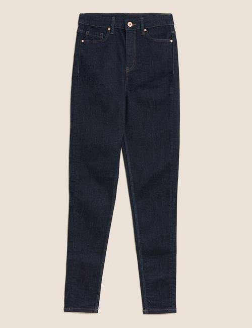Lacivert Super Soft Skinny Jean Pantolon