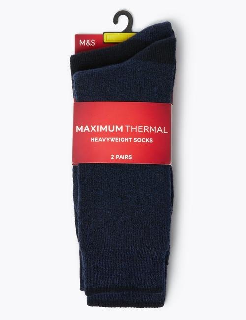 Mavi 2'li Termal Çorap Seti