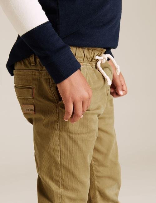 Bej Bel Bağlamalı Regular Fit Pantolon (2-7 Yaş)