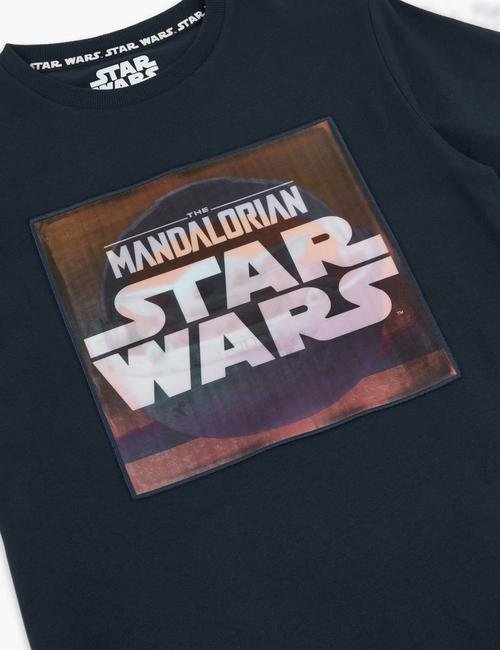 Lacivert Star Wars™ Kısa Kollu T-Shirt