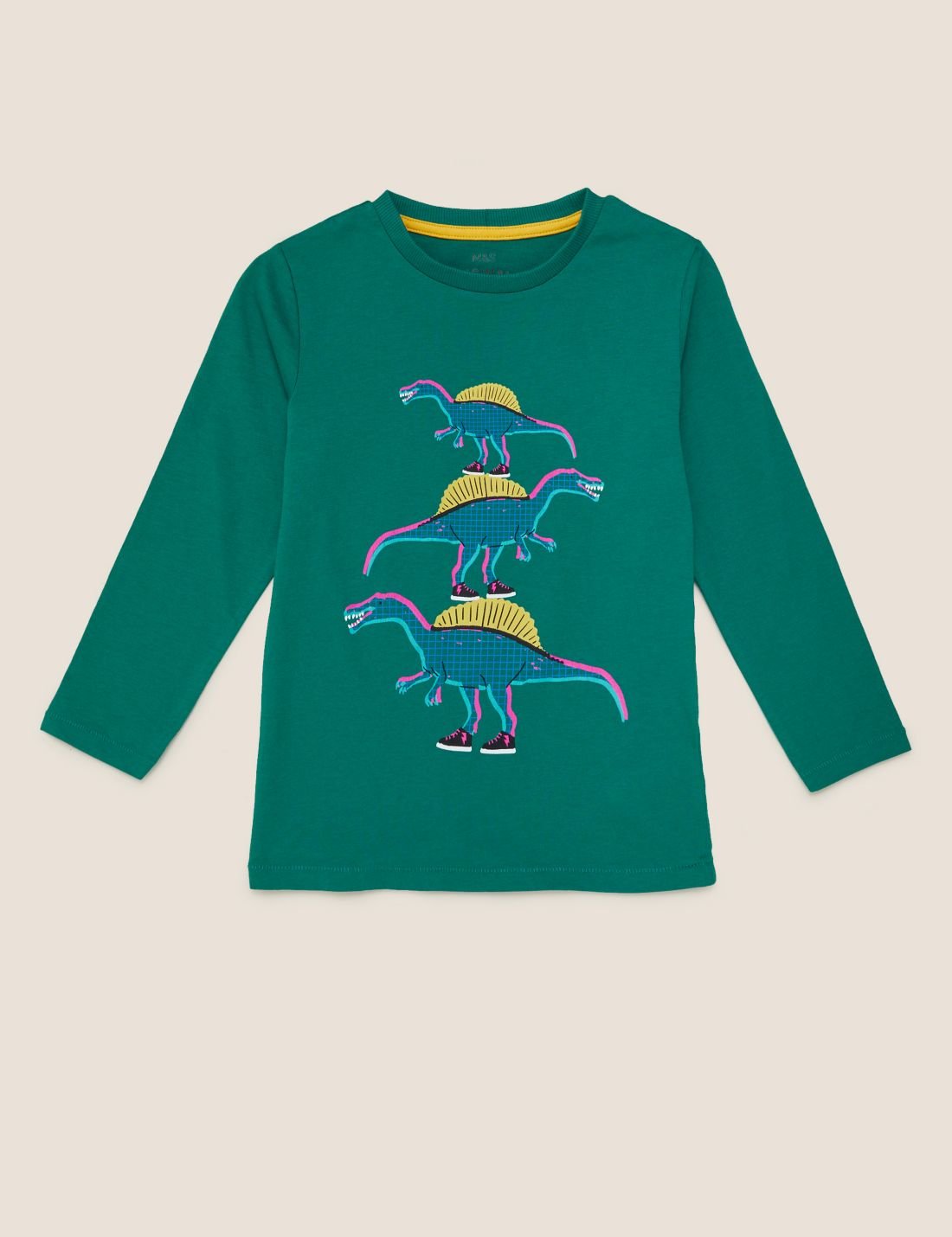 Dinozor Desenli T-Shirt