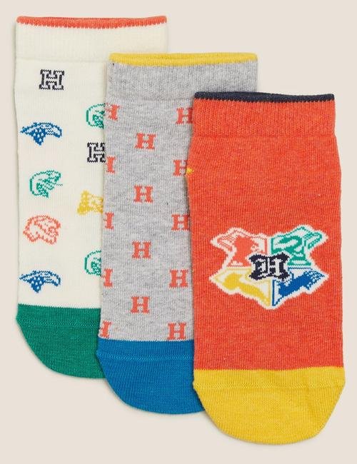 Multi Renk 3'lü Harry Potter™ Çorap Seti