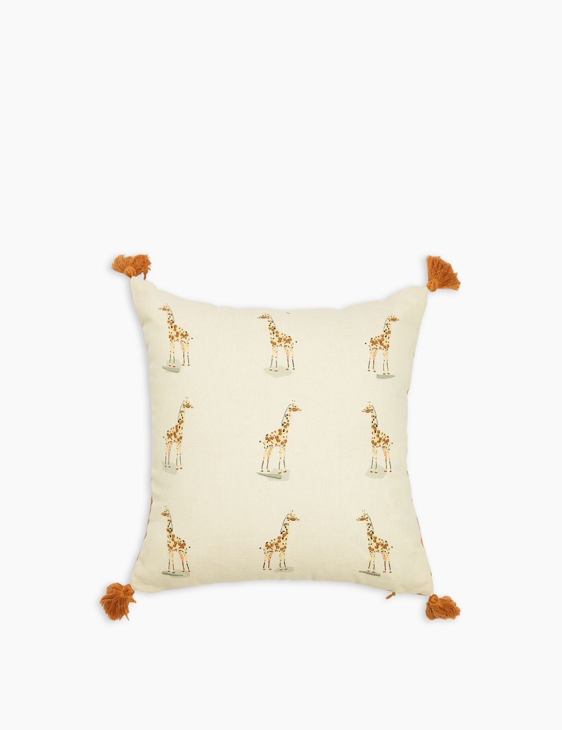 Zürafa Desenli Dekoratif Yastık