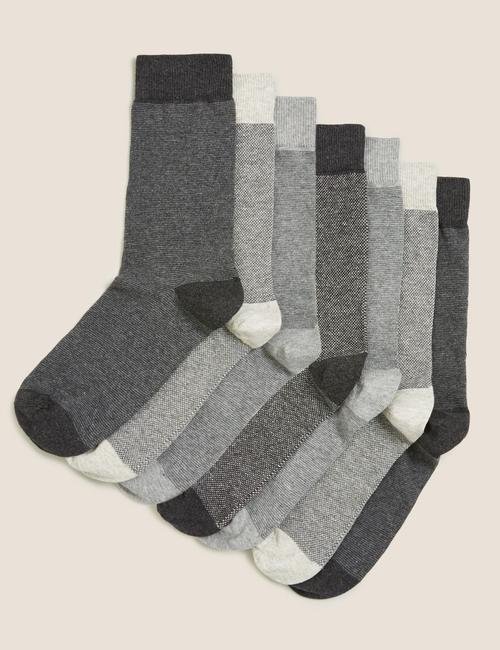 Gri 7'li Cool & Fresh™ Çorap Seti