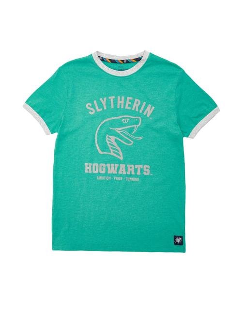 Yeşil Saf Pamuklu Harry Potter™ Kısa Kollu T-Shirt (6-16 Yaş)