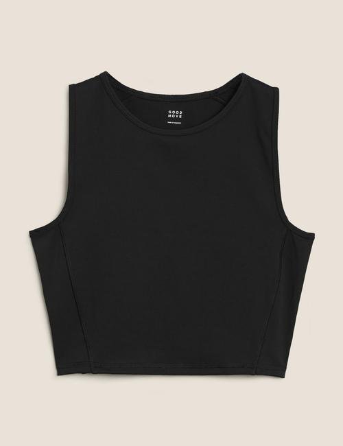 Siyah Crop T-Shirt