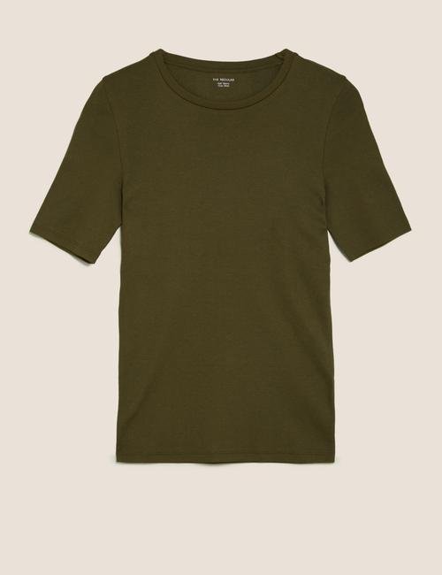 Yeşil Regular Fit T-Shirt